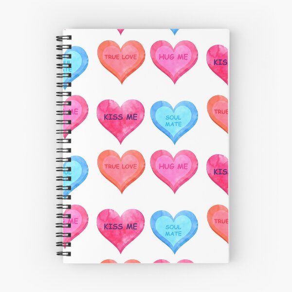Item preview, Watercolor Valentine Candy Hearts pack designed and sold by MisPuHoney.
