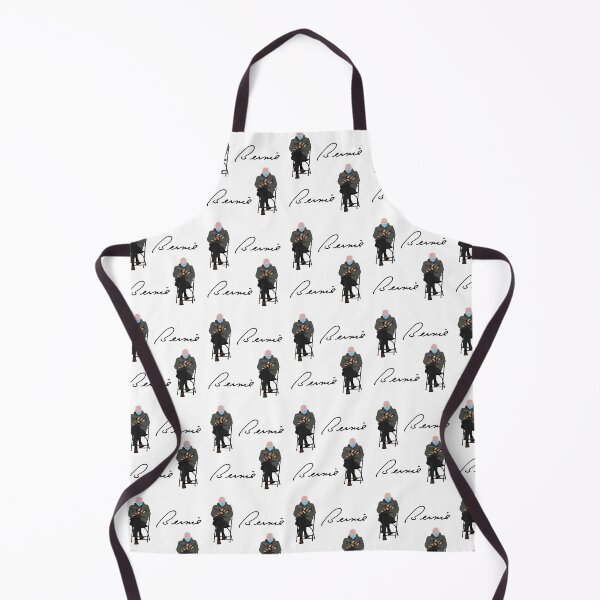 Item preview, Bernie Sanders Inauguration Sitting Funny Pattern Signature designed and sold by Reverence Apparel.