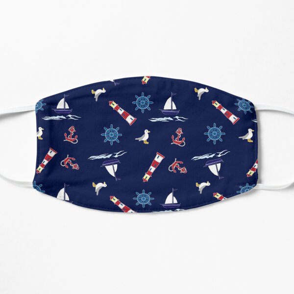 Maritime Theme Flat Mask