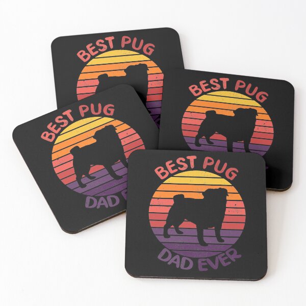 Item preview, Best Pug Dad Ever | Father's Day Gift | Dog Dad Gift | Pug Lovers designed and sold by dreammerchant.