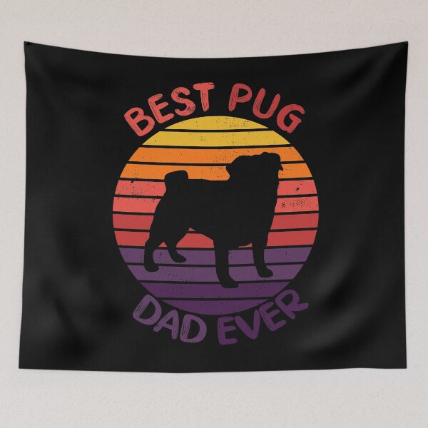 Item preview, Best Pug Dad Ever | Father's Day Gift | Dog Dad Gift | Pug Lovers designed and sold by dreammerchant.