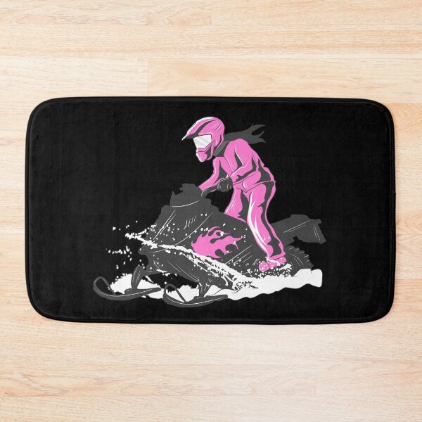 Item preview, Female Snowmobiling in Pink designed and sold by EverythingKawai.