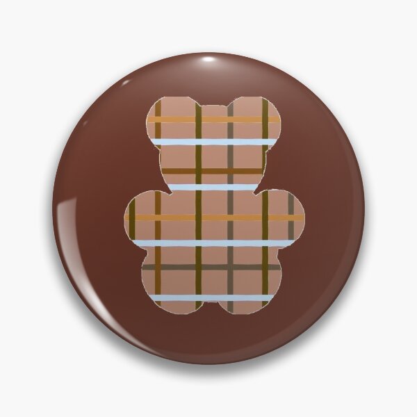 Item preview, Cute Brown Plaid Teddy Bear designed and sold by KDStout.