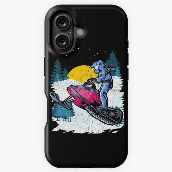 Item preview, Awesome Pink Snowmobile designed and sold by EverythingKawai.