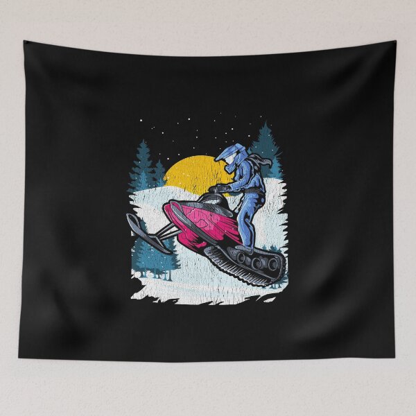 Item preview, Awesome Pink Snowmobile designed and sold by EverythingKawai.