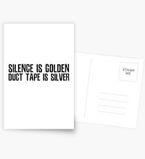 Funny Black Humour Dark Joke Weird Ironic Postcards