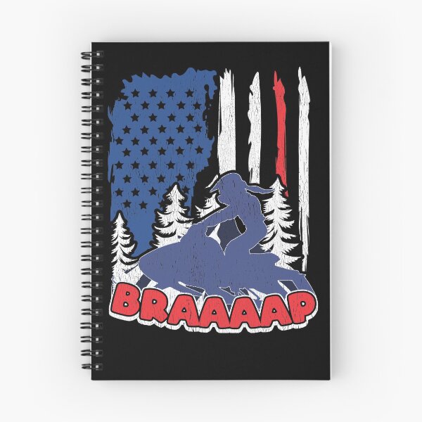 Item preview, US Flag Snowmobile designed and sold by EverythingKawai.