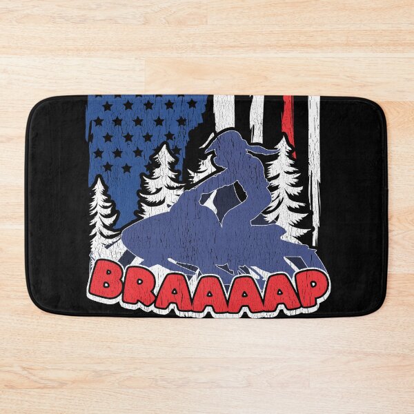 Item preview, US Flag Snowmobile designed and sold by EverythingKawai.