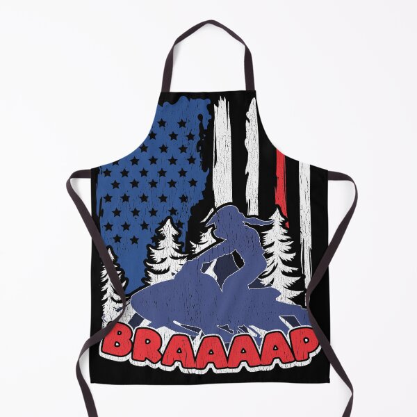 Item preview, US Flag Snowmobile designed and sold by EverythingKawai.