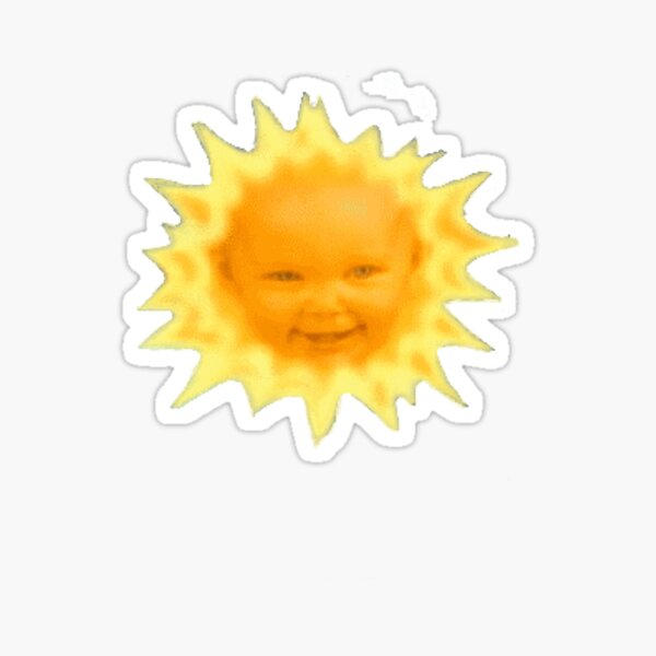 Teletubbies Sun Baby Sticker By Juliaqg Redbubble
