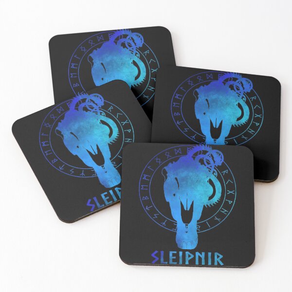 Item preview, Sleipnir Runic Circle Blue designed and sold by geoceltic.
