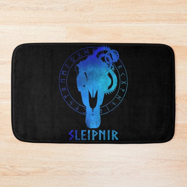 Item preview, Sleipnir Runic Circle Blue designed and sold by geoceltic.