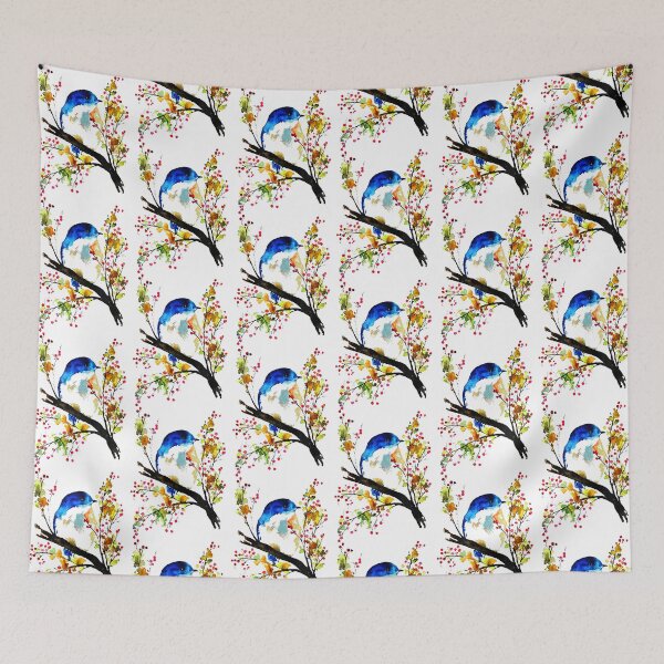 Item preview, Awesome flower bird draw designed and sold by linhkaphung.