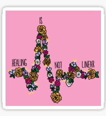 Healing Is Not Linear Sticker