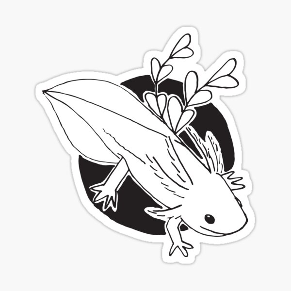 Axolotl Sticker