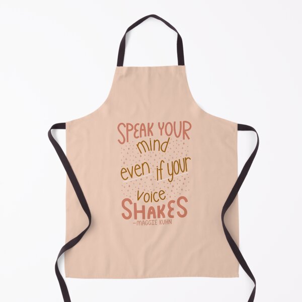 Item preview, fSpeak Your Mind, Even If Your Voice Shakes designed and sold by Sweet Peach.
