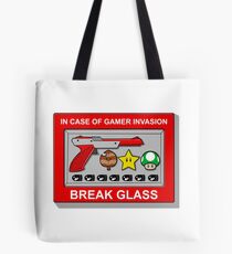In case of Gamer Invasion Tote Bag