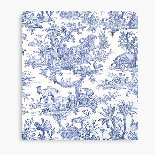 Item preview, Blue Toile - English - French countryside designed and sold by LoveBrit.