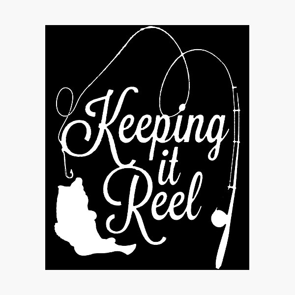 Item preview, Keeping it reel fishing designed and sold by Mixture-DESIGN.