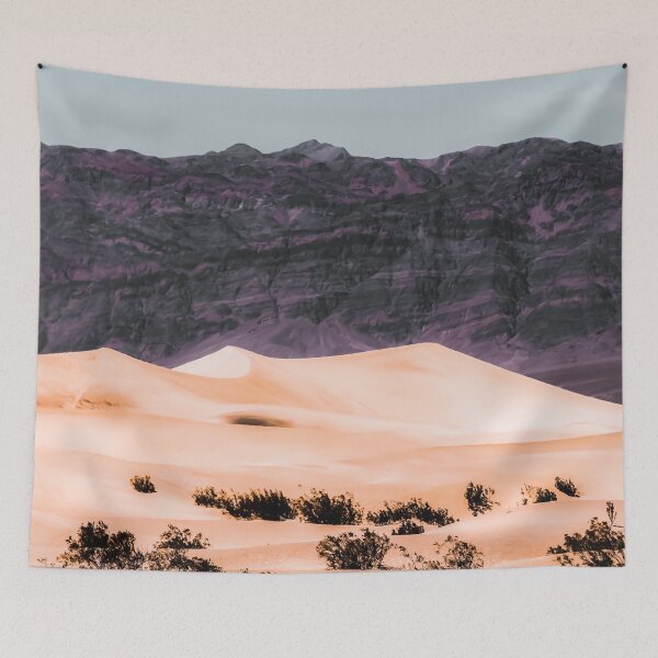 Item preview, sand desert with mountain background at Death Valley national park California USA designed and sold by Mrvell.