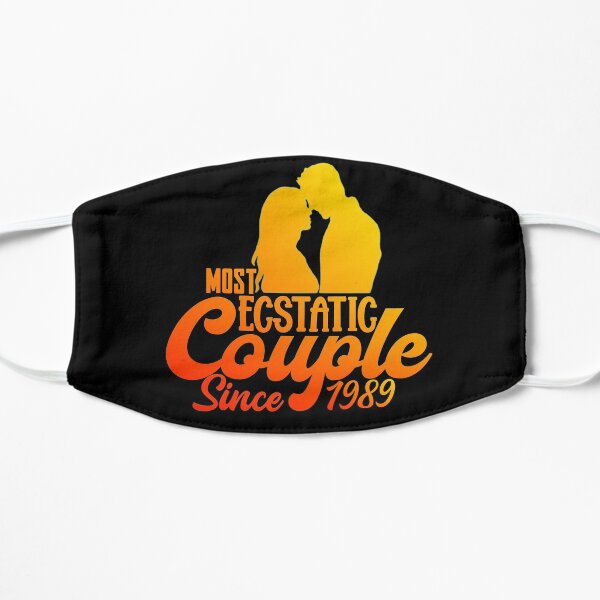 Most Ecstatic Couple Since 1989-Romantic Flat Mask