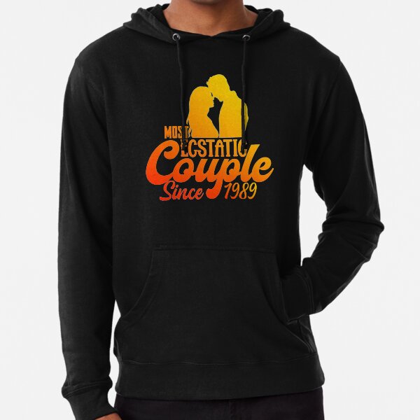 Most Ecstatic Couple Since 1989-Romantic Lightweight Hoodie