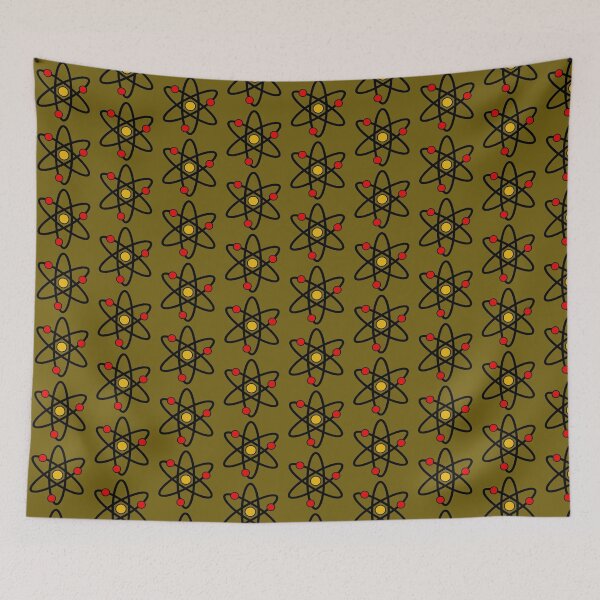 Item preview, Atomic Atom Diagram - Retro 1960s Science Design designed and sold by SteamParliament.