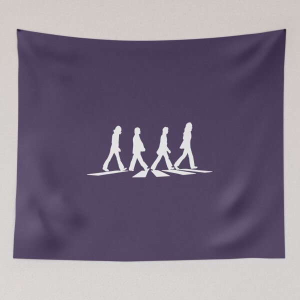 Item preview, Beatles shilouette Abbey Road Crosswalk designed and sold by PromiDesign.