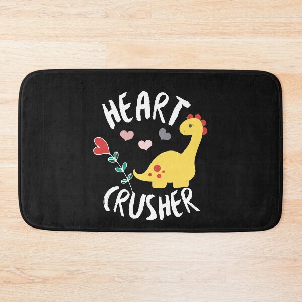 Item preview, Valentine , Valentine’s Day , Heart Crusher , Heartbreaker Cut File, Monster Truck , Kids T-Shirt , Kid’s Valentine Baby One-Piece designed and sold by Wonaso art.