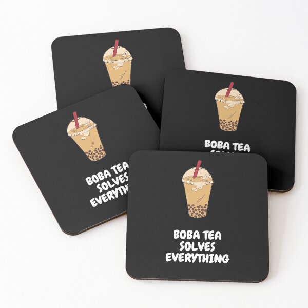 Item preview, Boba Tea Solves Everything designed and sold by Crafty-Mornings.