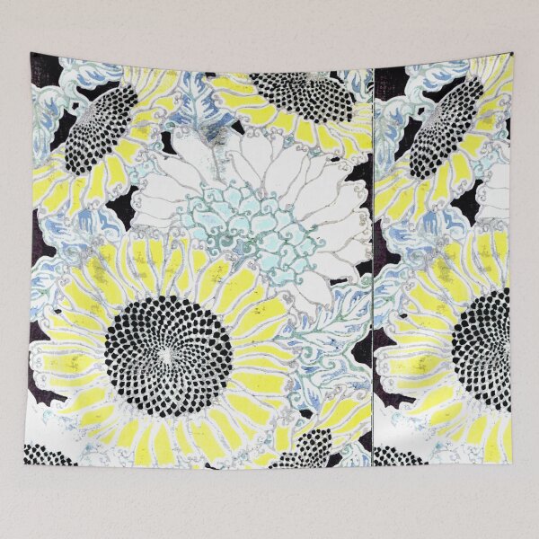Item preview, Japanse vintage Sunflower Illustration  designed and sold by Rantan1618.