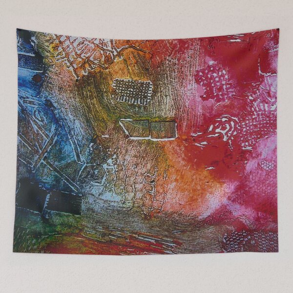 Item preview, War Zone Collagraph designed and sold by Heatherian.