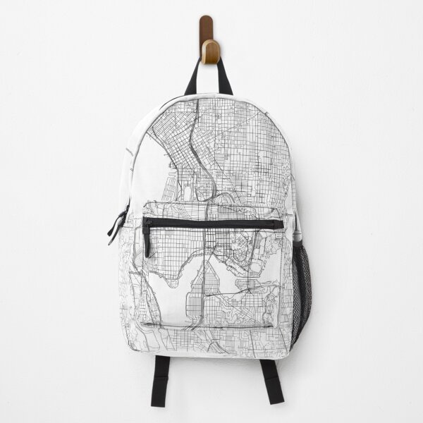 Item preview, Seattle Map, Art Print By LandSartprints designed and sold by LandSartprints.