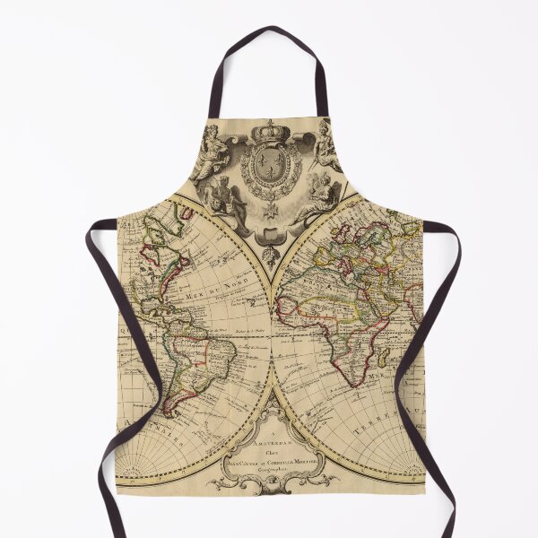 Item preview, Mappemonde World Map 18th designed and sold by ganje.