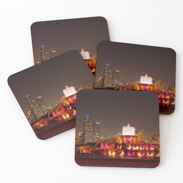 Item preview, Buckingham Fountain at Night. Chicago, IL designed and sold by Rivercoatl.