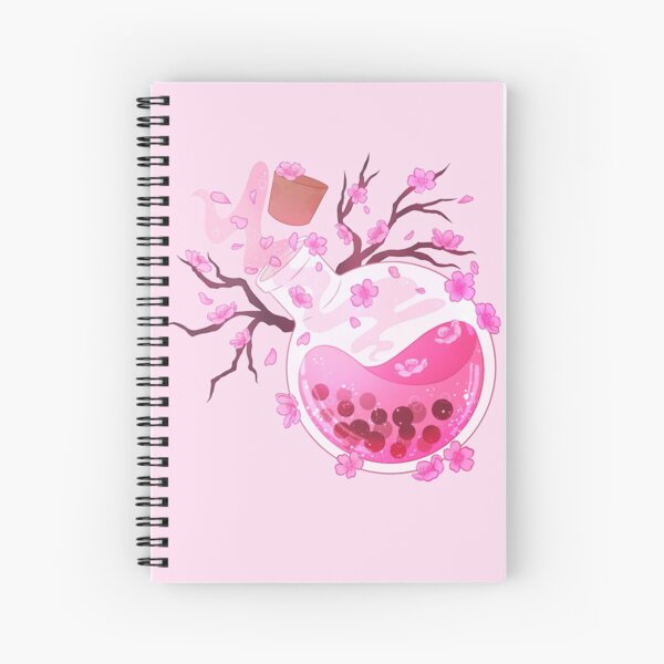 Cherry Blossom Potion Spiral Notebook