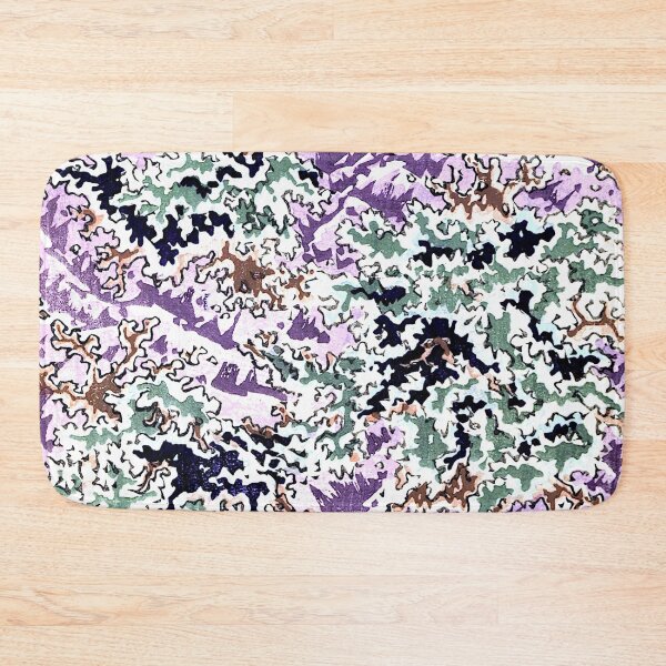 Item preview, Japanese Vintage Illustration purple blue pattern designed and sold by Rantan1618.