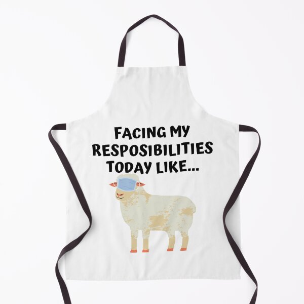 Item preview, Masked Sheep Meme designed and sold by Vibing-Right.