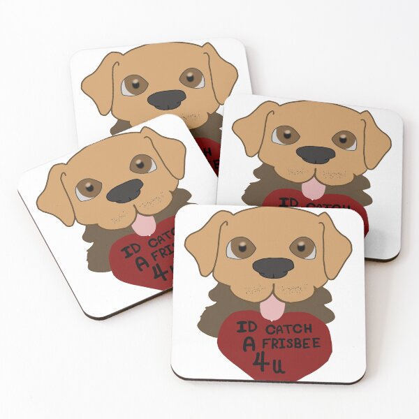 Item preview, Valentines dog (yellow) designed and sold by MoonlitMadnessDesigns.