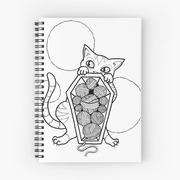 Item preview, Kitty's Yarn Stash: Memento Mori designed and sold by LeftHandedLenya.