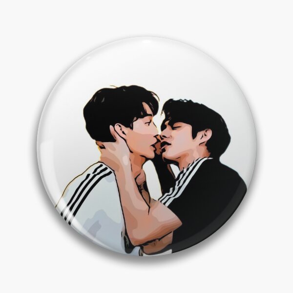 Item preview, 2gether — Sarawat & Tine almost kissing designed and sold by fandom  crazy.
