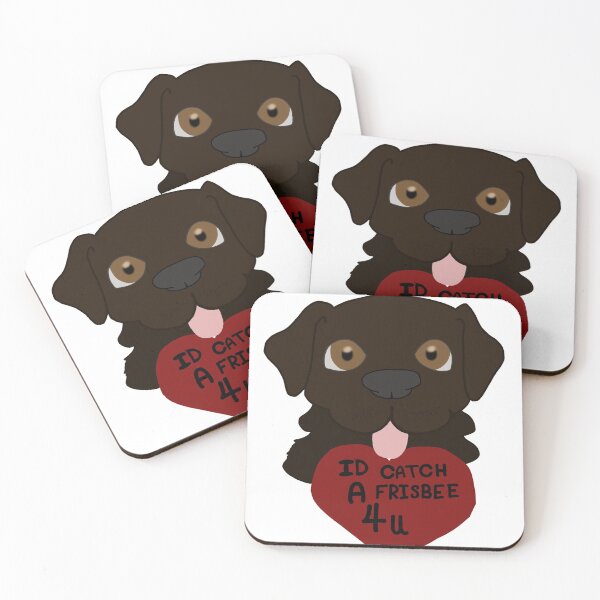 Item preview, Valentines dog (chocolate) designed and sold by MoonlitMadnessDesigns.