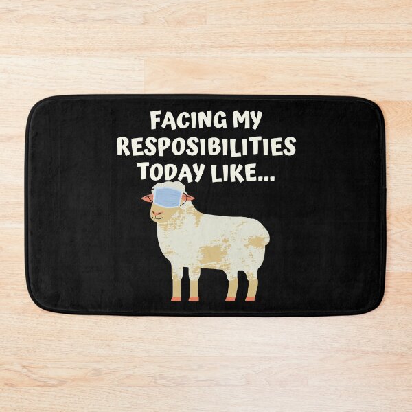 Item preview, Masked Sheep Meme designed and sold by Vibing-Right.