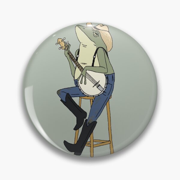Item preview, Banjo Frog designed and sold by Cat(ie) Chapman.