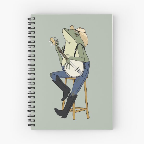 Item preview, Banjo Frog designed and sold by Cat(ie) Chapman.