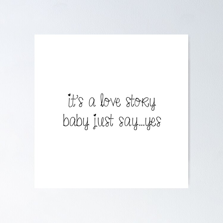 Baby Just Say Yes Taylor Swift | iPad Case & Skin