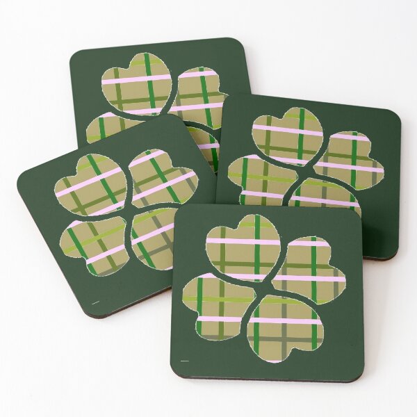 Item preview, Green Plaid Clover designed and sold by KDStout.