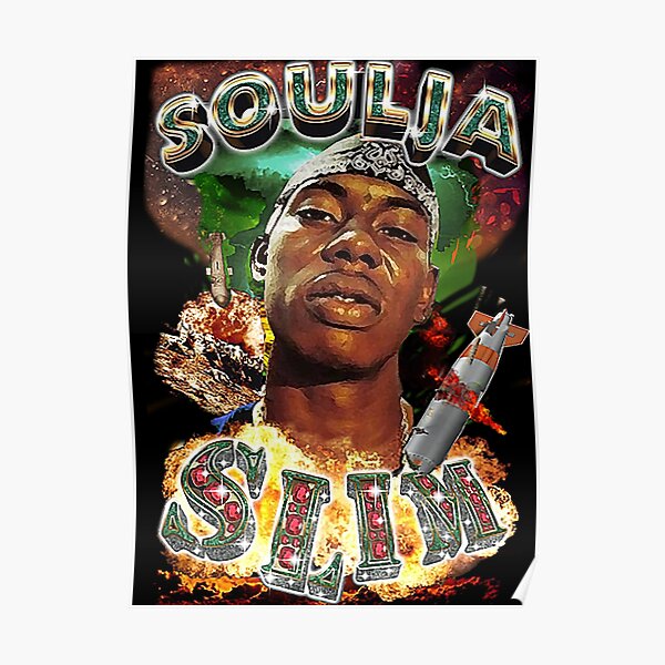 Soulja Slim 90s Mall Style Shirt Poster
