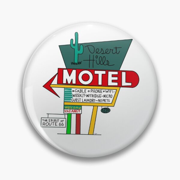 Item preview, Desert hills motel sign designed and sold by Zenith Mtn. Goods.