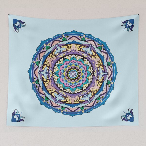 Item preview, Efflorescence Mandala designed and sold by Lucentart.